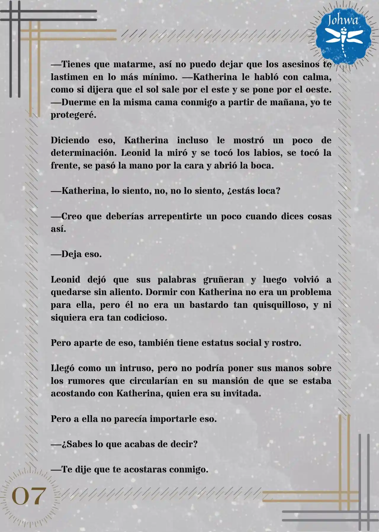 Mátame, Por Favor (Novela) - Capítulo 16 - Página 9 - LectorTMOo