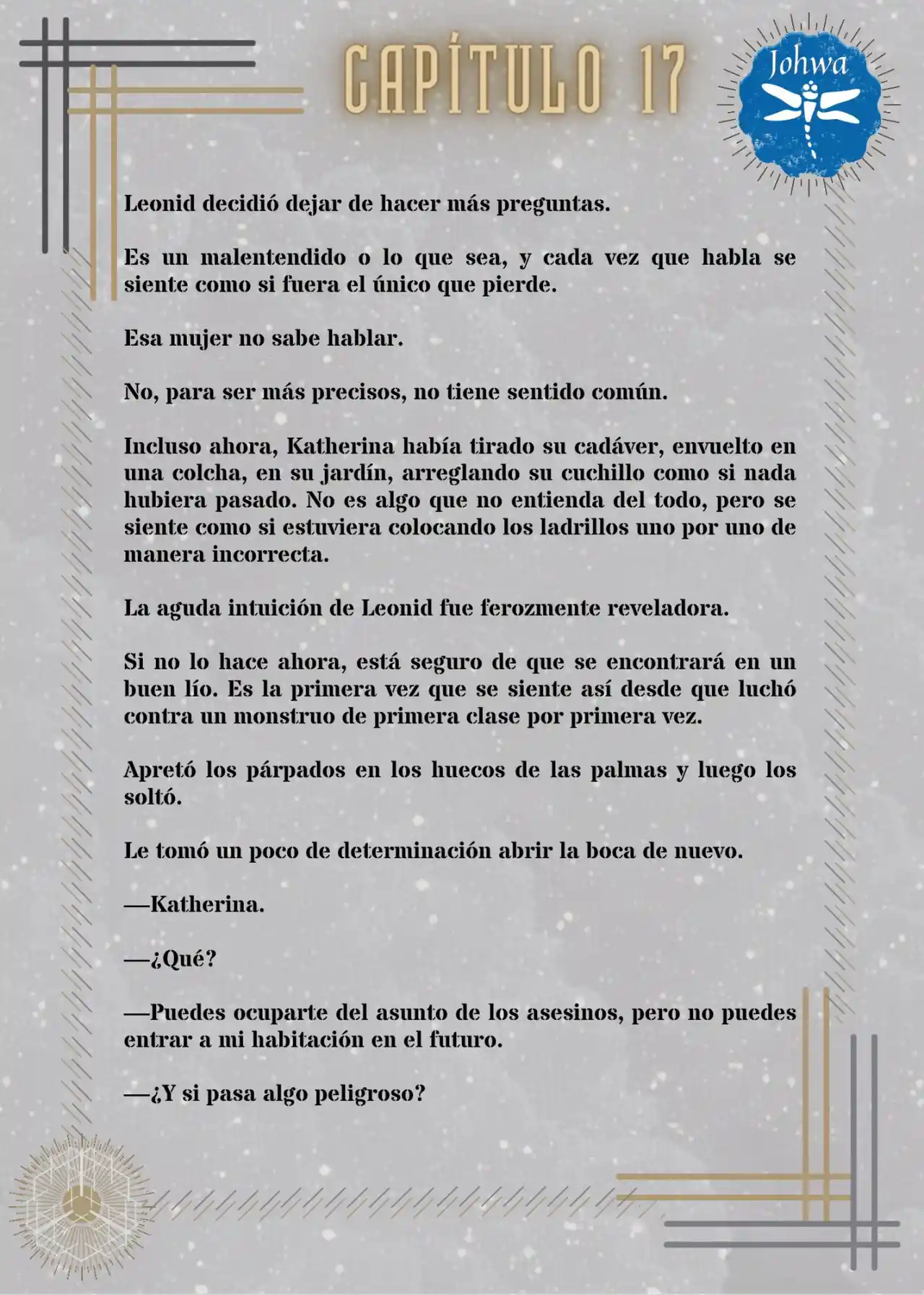 Mátame, Por Favor (Novela) - Capítulo 17 - Página 3 - LectorTMOo