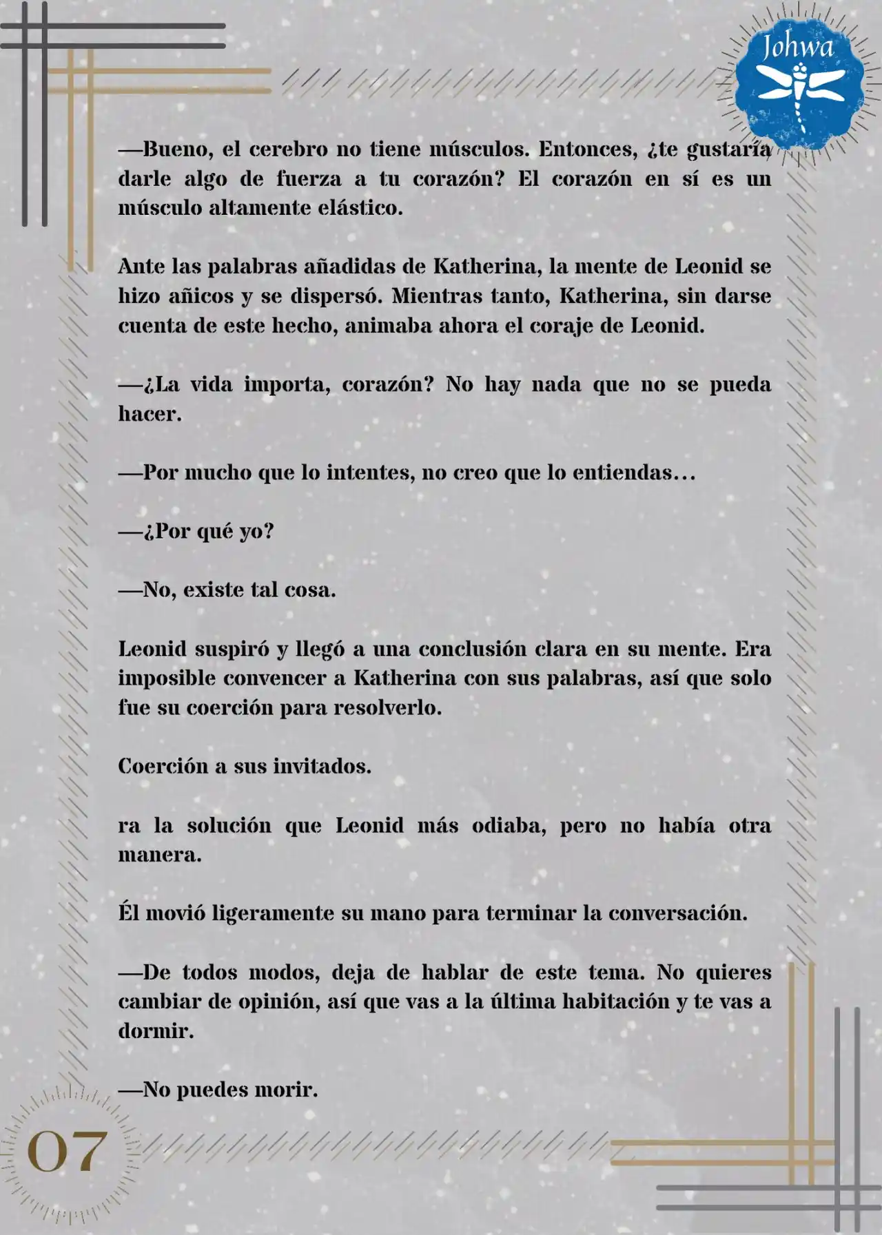 Mátame, Por Favor (Novela) - Capítulo 17 - Página 9 - LectorTMOo