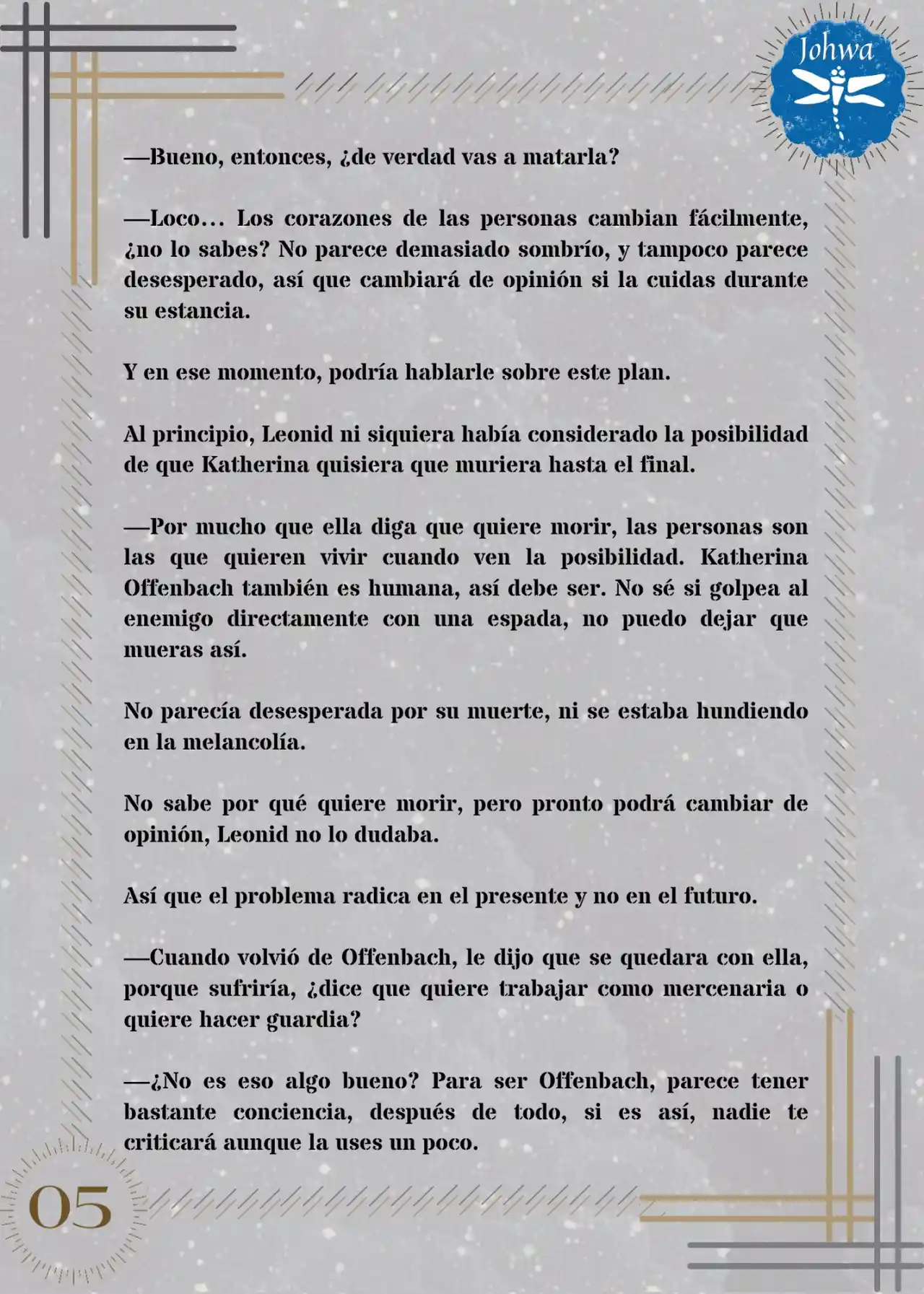 Mátame, Por Favor (Novela) - Capítulo 18 - Página 6 - LectorTMOo