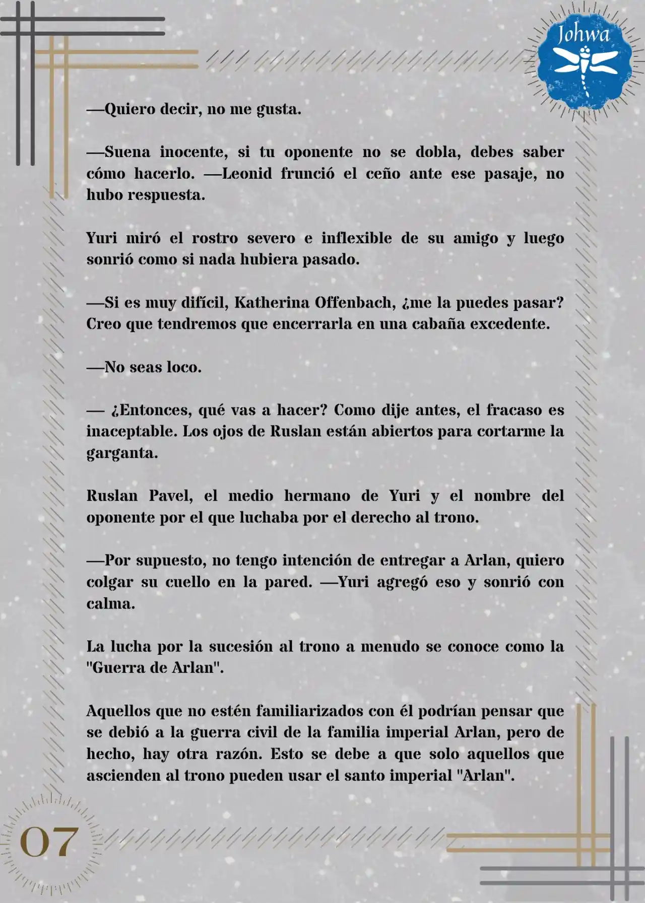 Mátame, Por Favor (Novela) - Capítulo 18 - Página 8 - LectorTMOo