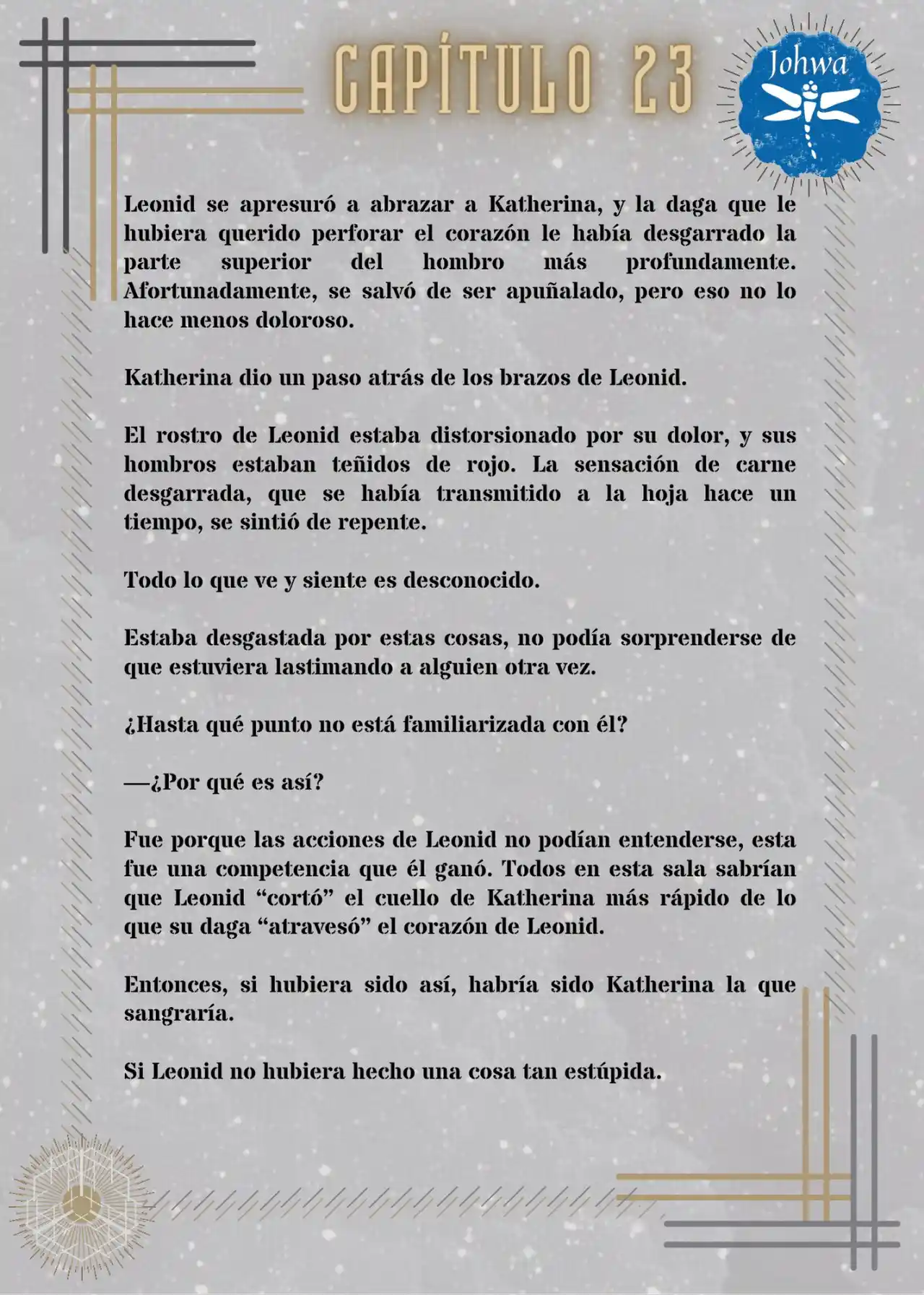 Mátame, Por Favor (Novela) - Capítulo 23 - Página 3 - LectorTMOo