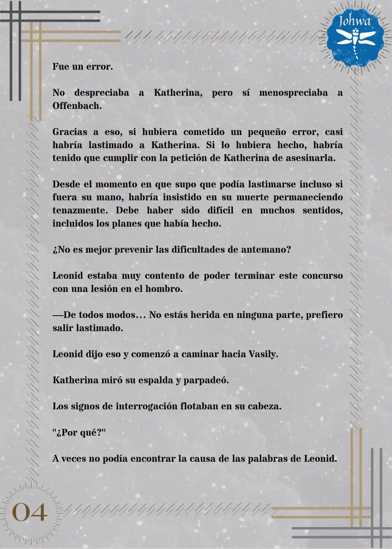 Mátame, Por Favor (Novela) - Capítulo 23 - Página 6 - LectorTMOo