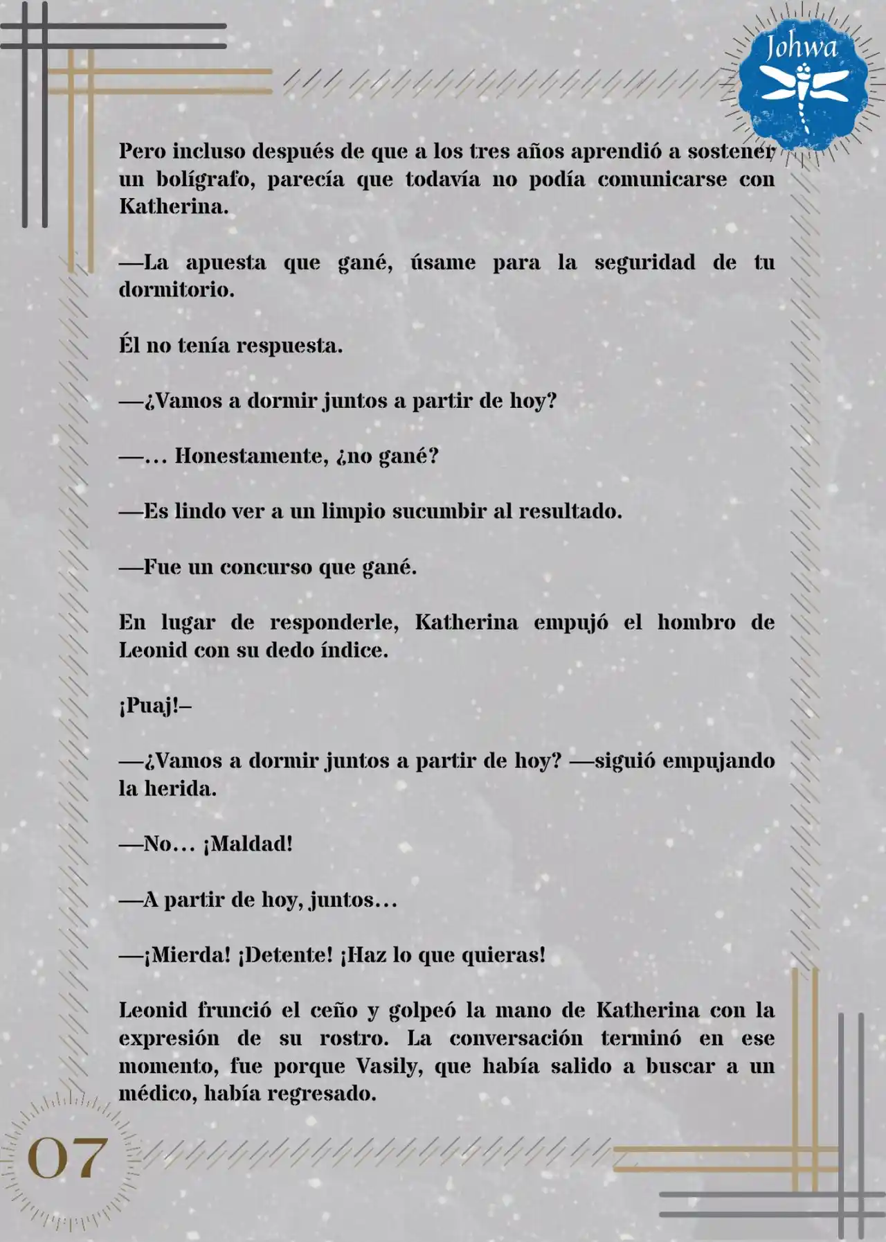 Mátame, Por Favor (Novela) - Capítulo 23 - Página 9 - LectorTMOo