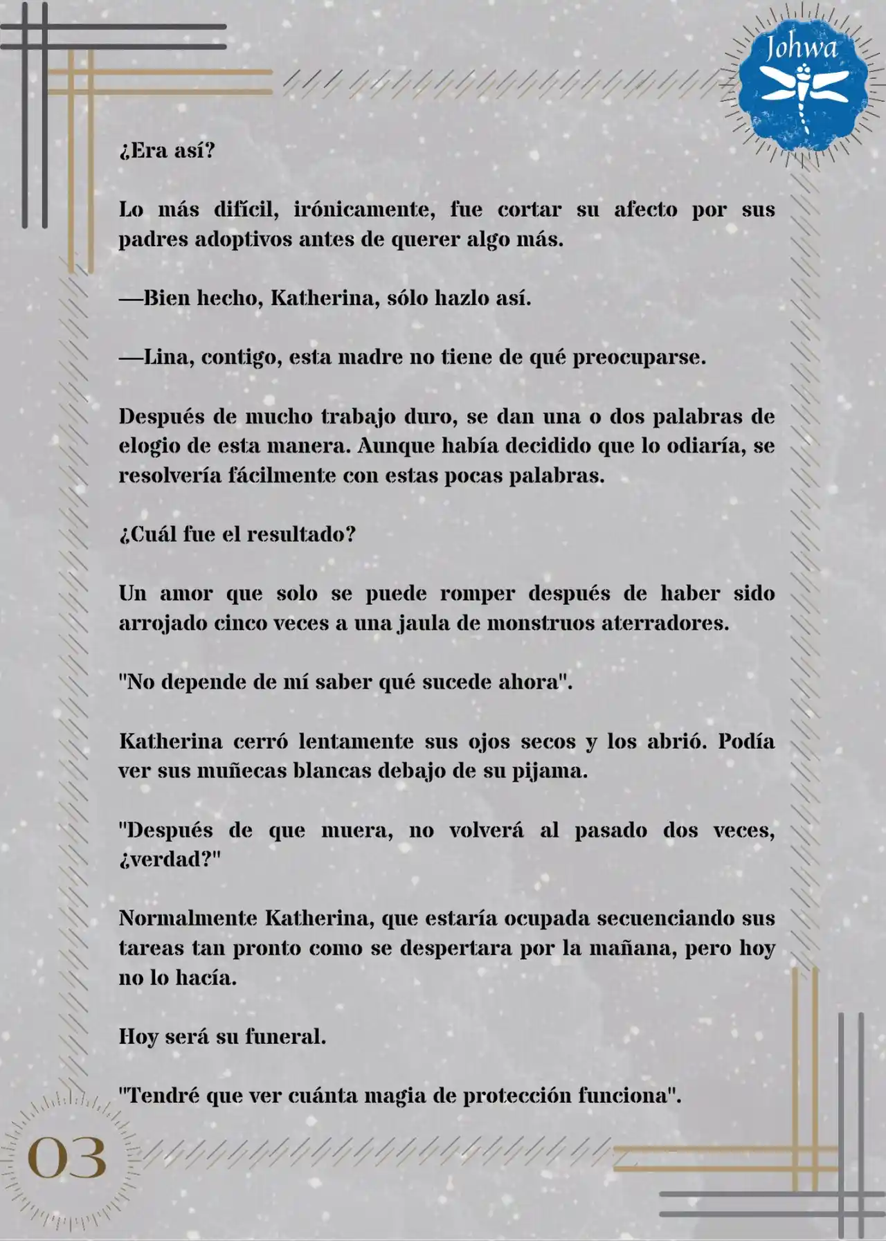 Mátame, Por Favor (Novela) - Capítulo 3 - Página 5 - LectorTMOo