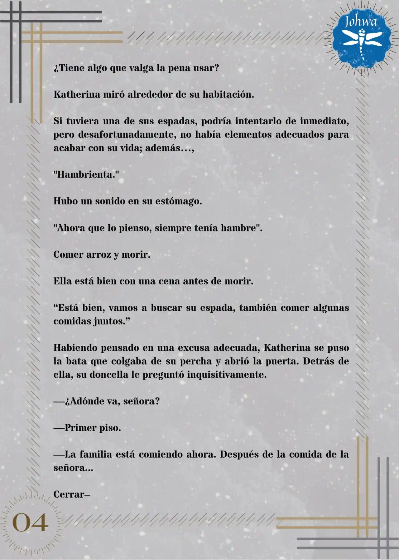 Mátame, Por Favor (Novela) - Capítulo 3 - Página 6 - LectorTMOo