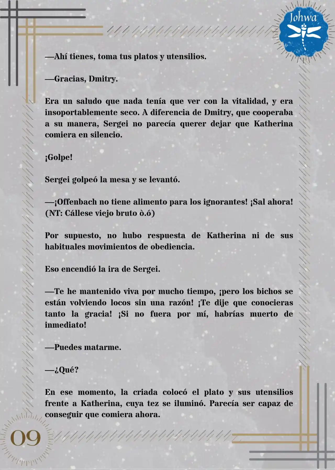 Mátame, Por Favor (Novela) - Capítulo 3 - Página 11 - LectorTMOo