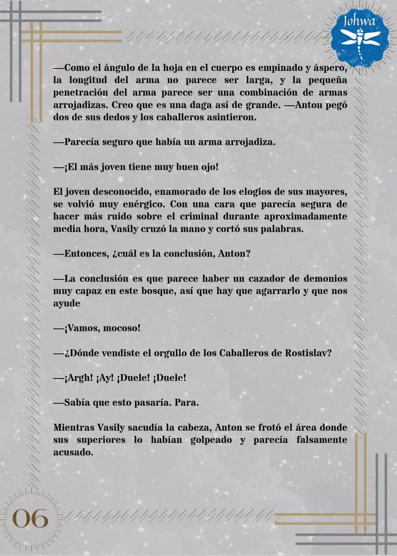 Mátame, Por Favor (Novela) - Capítulo 33 - Página 8 - LectorTMOo