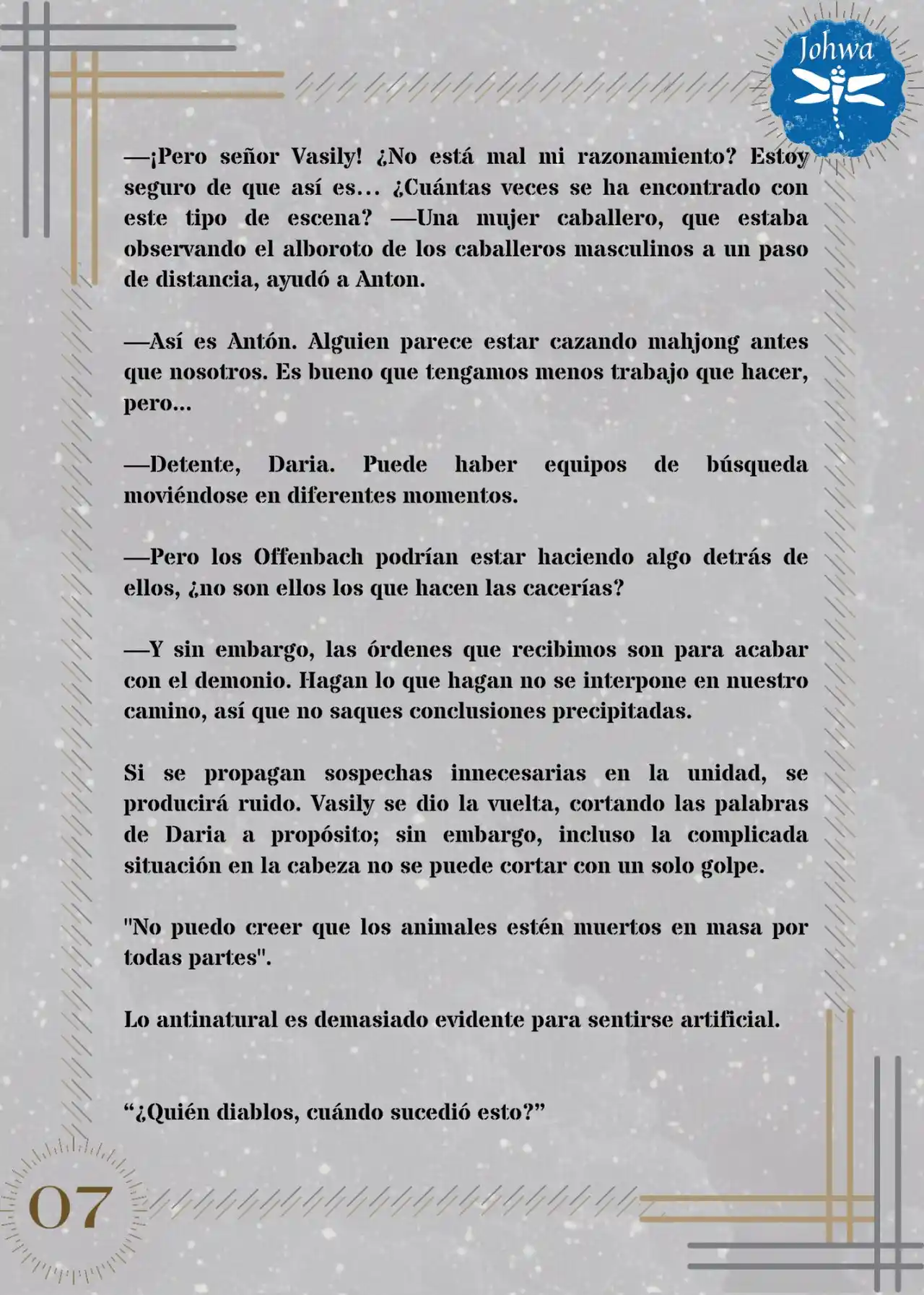 Mátame, Por Favor (Novela) - Capítulo 33 - Página 9 - LectorTMOo