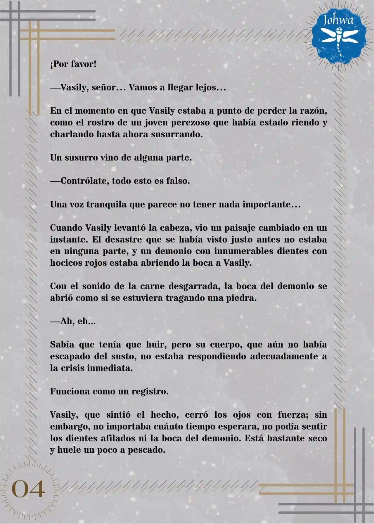 Mátame, Por Favor (Novela) - Capítulo 34 - Página 6 - LectorTMOo
