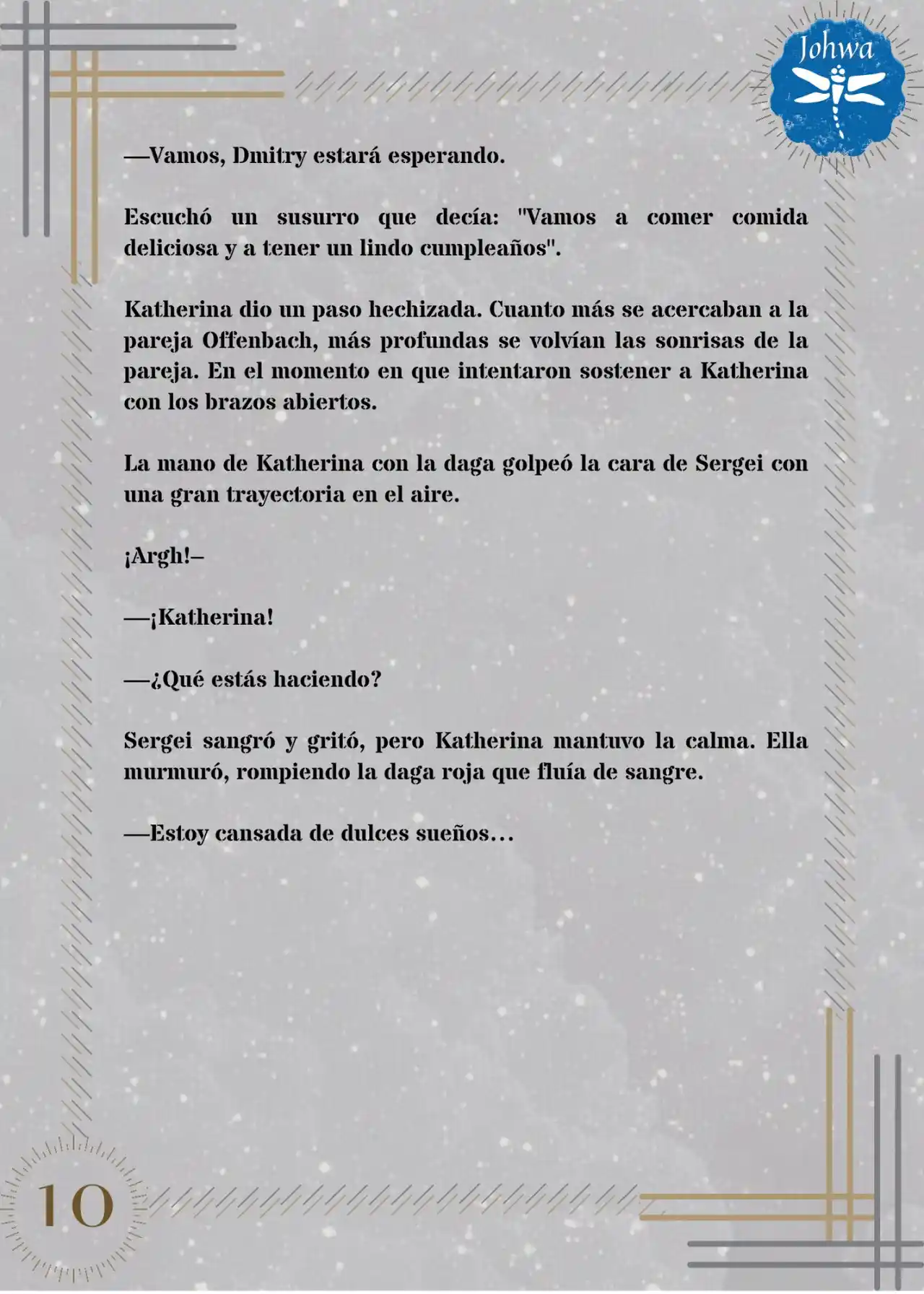 Mátame, Por Favor (Novela) - Capítulo 34 - Página 12 - LectorTMOo