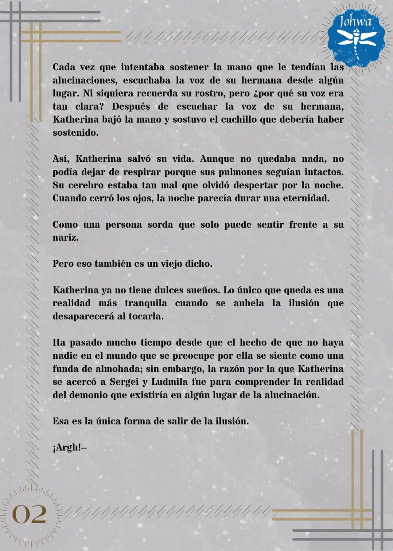 Mátame, Por Favor (Novela) - Capítulo 35 - Página 4 - LectorTMOo