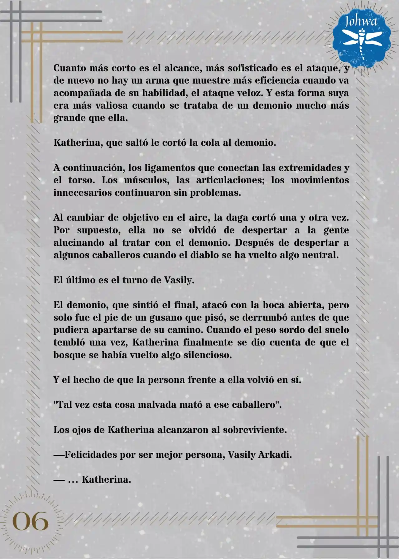 Mátame, Por Favor (Novela) - Capítulo 35 - Página 8 - LectorTMOo