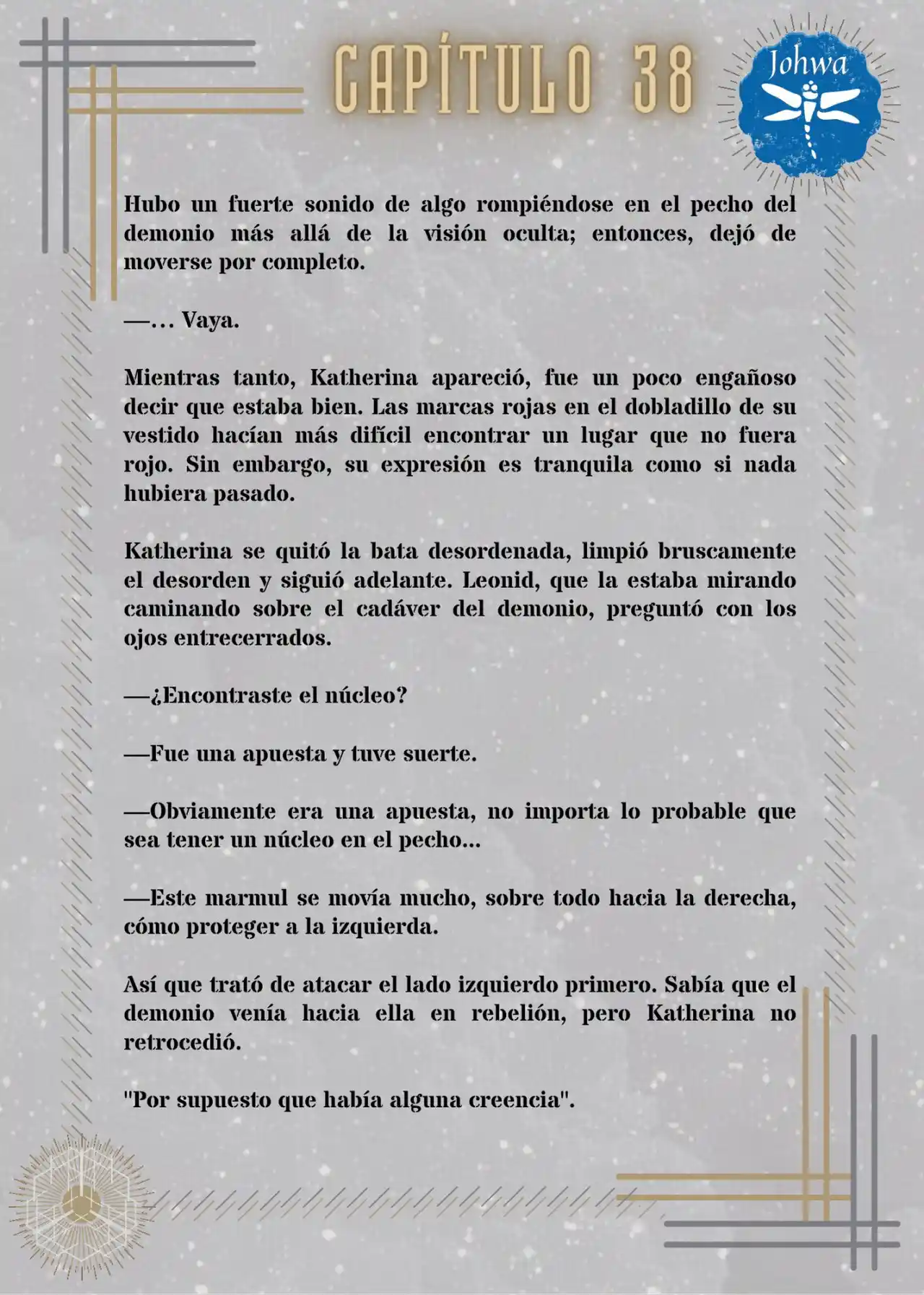 Mátame, Por Favor (Novela) - Capítulo 38 - Página 3 - LectorTMOo