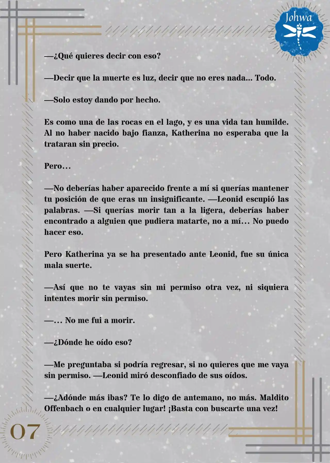 Mátame, Por Favor (Novela) - Capítulo 38 - Página 9 - LectorTMOo