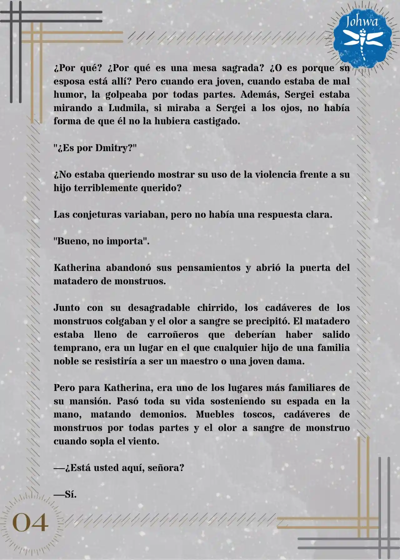 Mátame, Por Favor (Novela) - Capítulo 4 - Página 6 - LectorTMOo