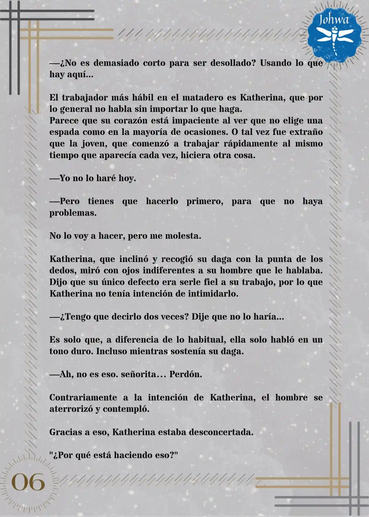 Mátame, Por Favor (Novela) - Capítulo 4 - Página 8 - LectorTMOo