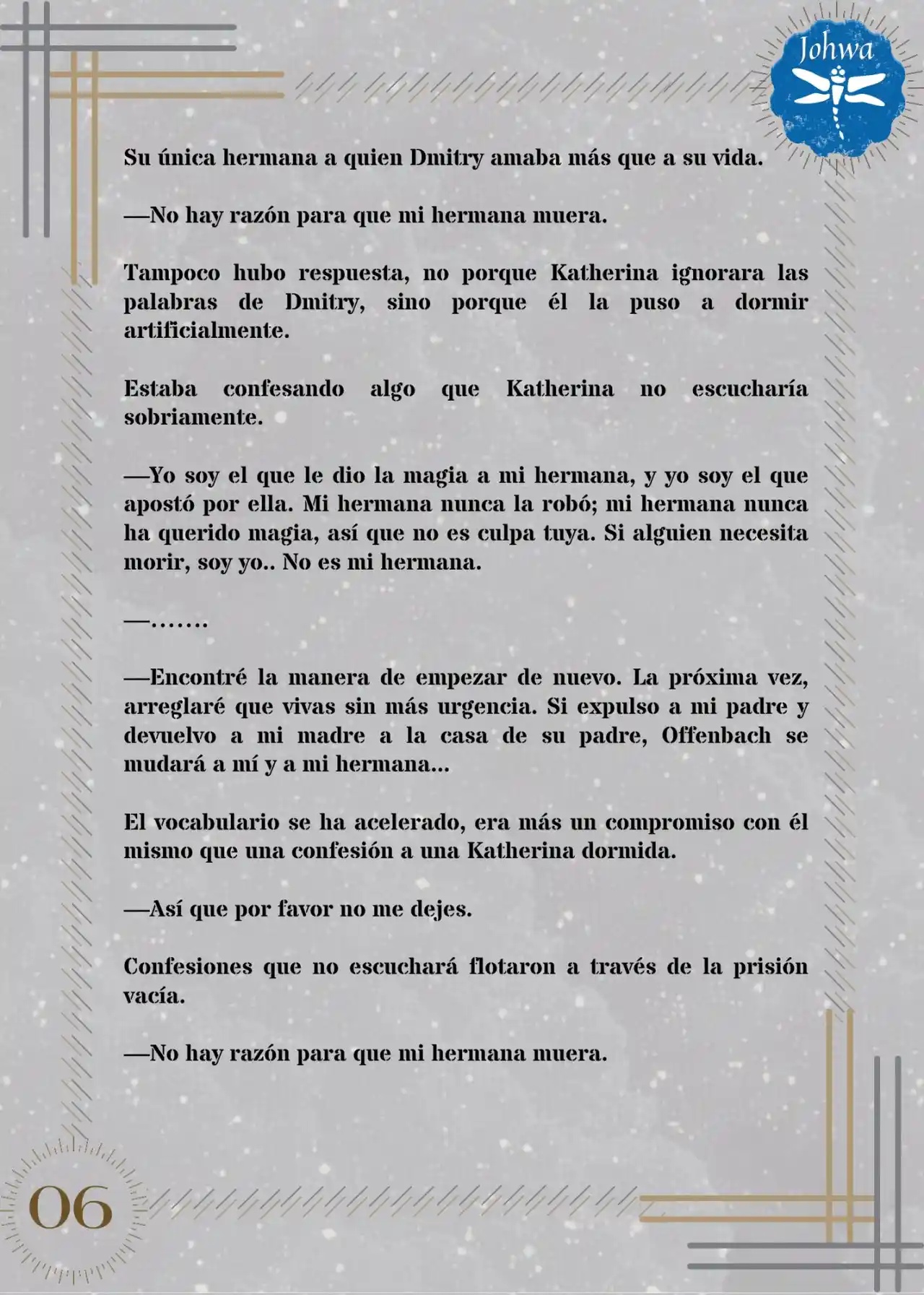 Mátame, Por Favor (Novela) - Capítulo 40 - Página 8 - LectorTMOo