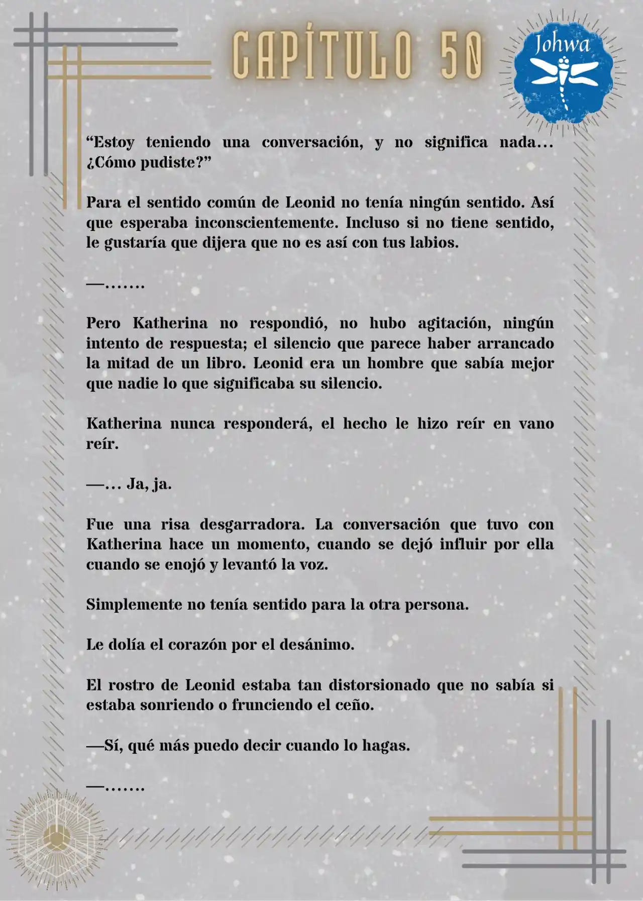 Mátame, Por Favor (Novela) - Capítulo 50 - Página 3 - LectorTMOo