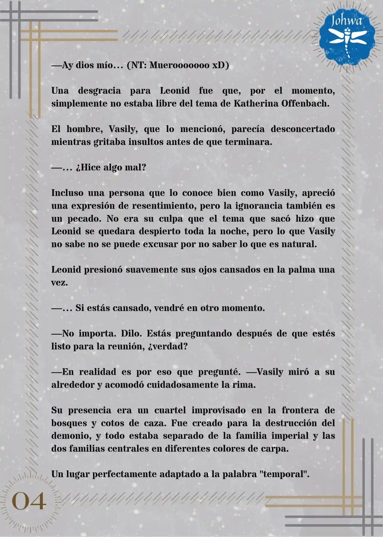 Mátame, Por Favor (Novela) - Capítulo 50 - Página 6 - LectorTMOo