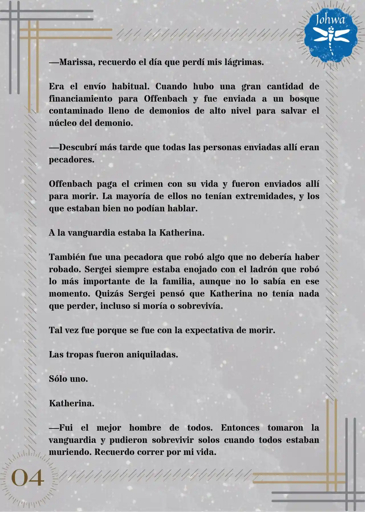 Mátame, Por Favor (Novela) - Capítulo 53 - Página 6 - LectorTMOo