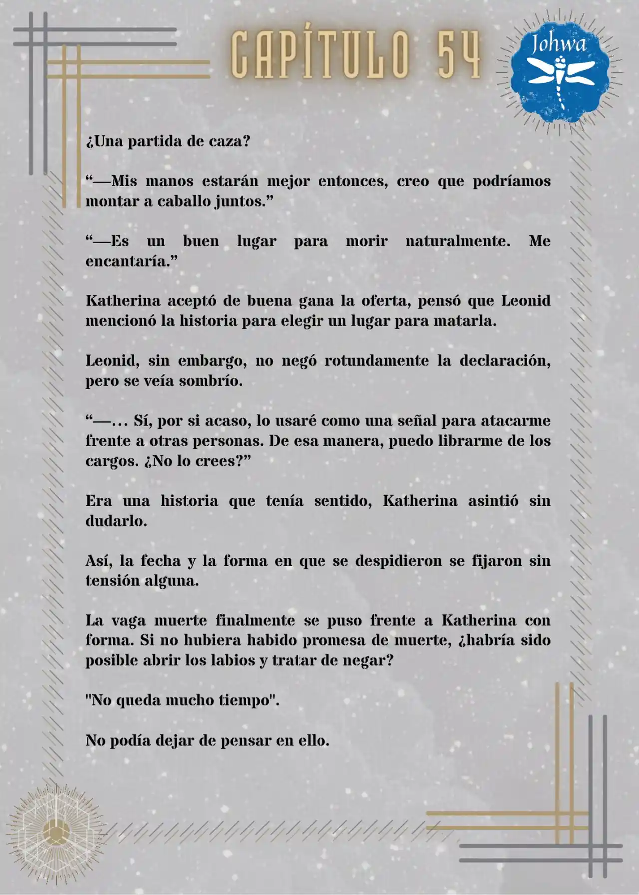 Mátame, Por Favor (Novela) - Capítulo 54 - Página 3 - LectorTMOo