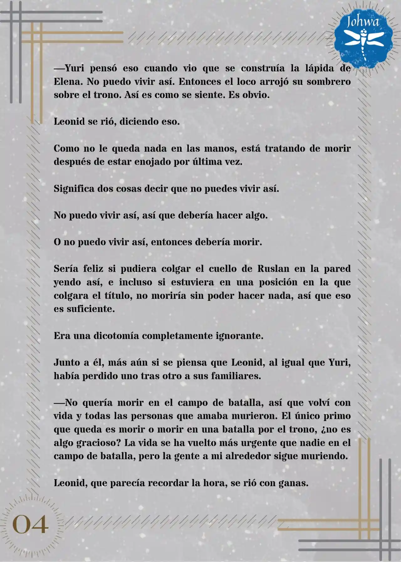 Mátame, Por Favor (Novela) - Capítulo 58 - Página 6 - LectorTMOo