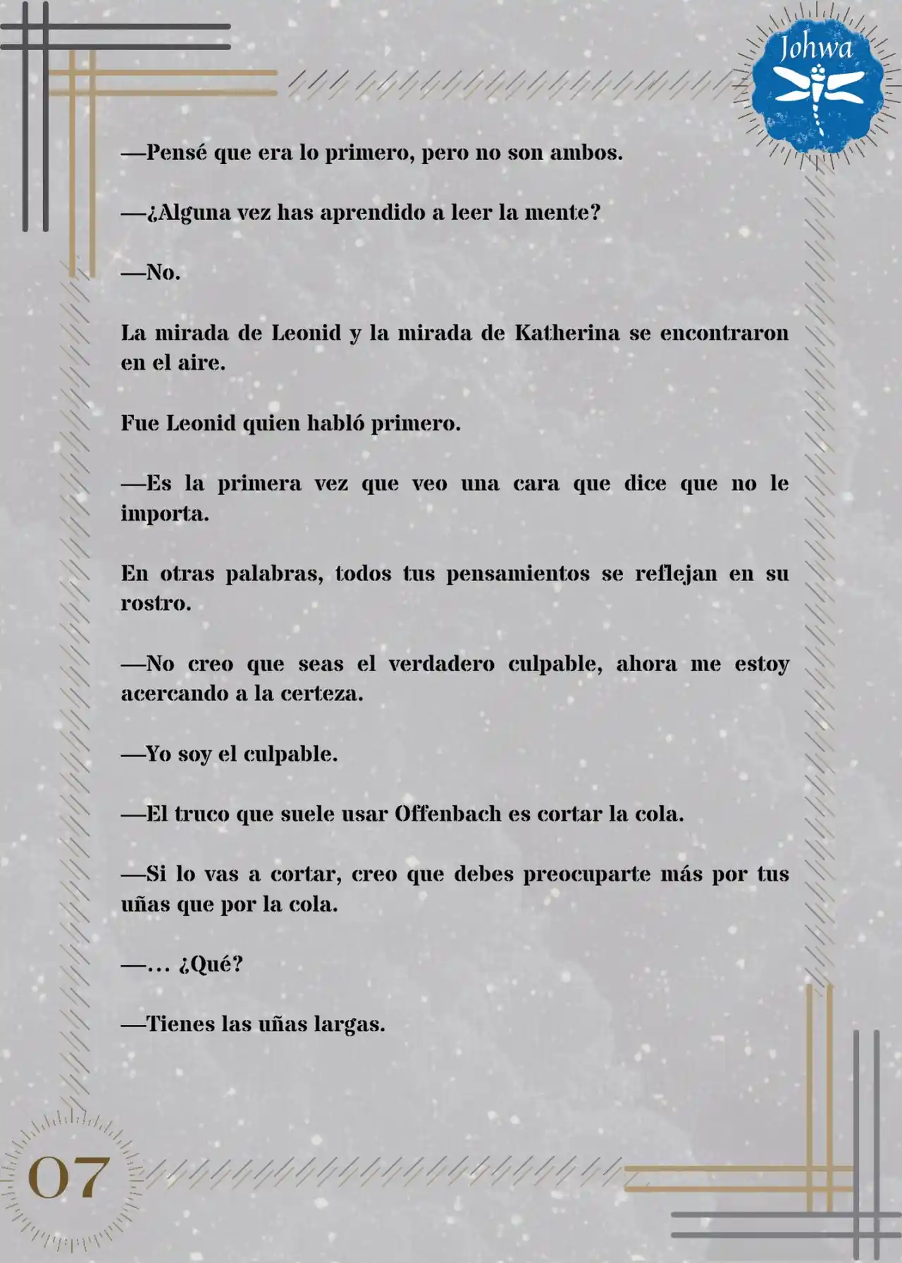 Mátame, Por Favor (Novela) - Capítulo 6 - Página 9 - LectorTMOo