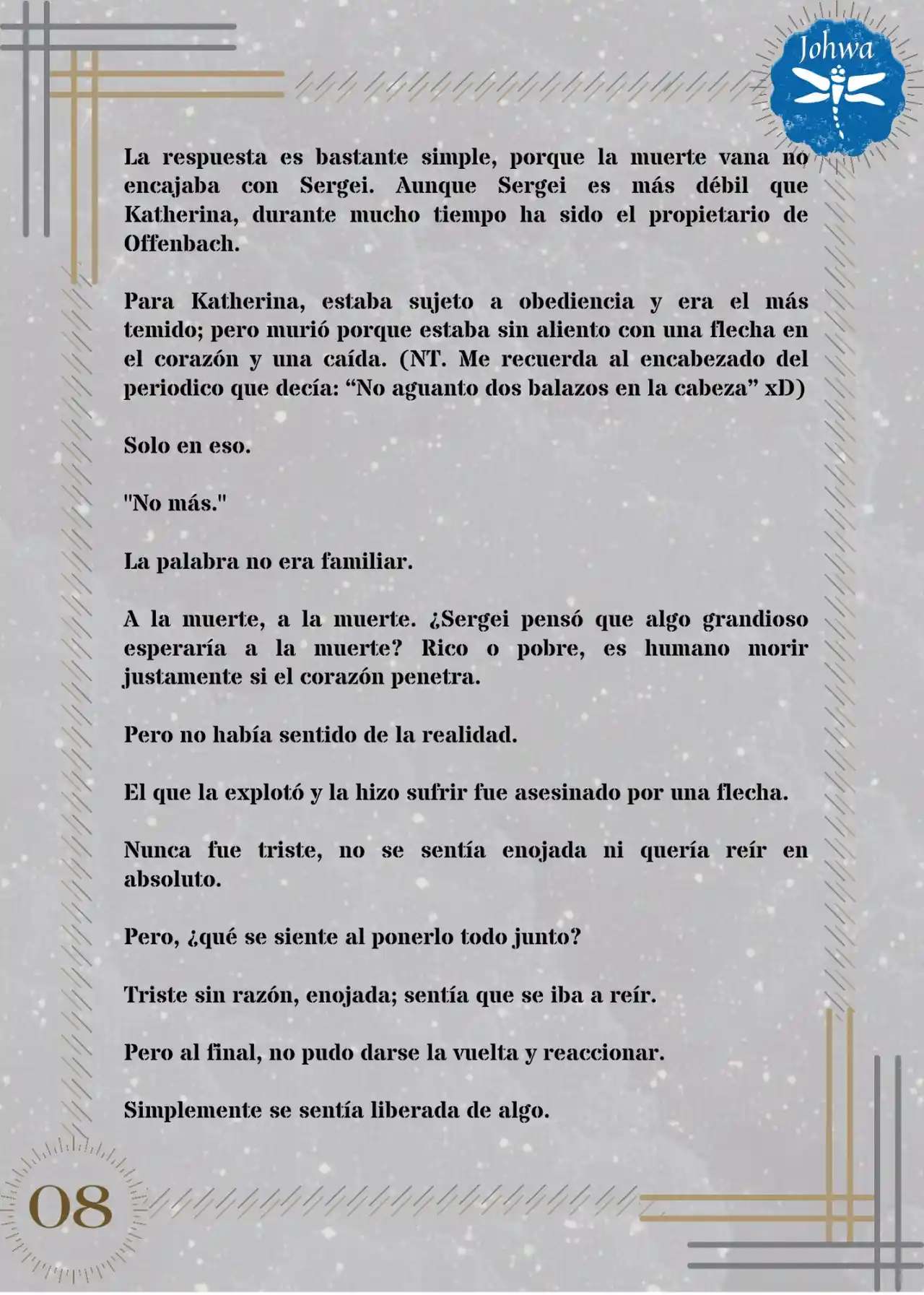 Mátame, Por Favor (Novela) - Capítulo 66 - Página 10 - LectorTMOo