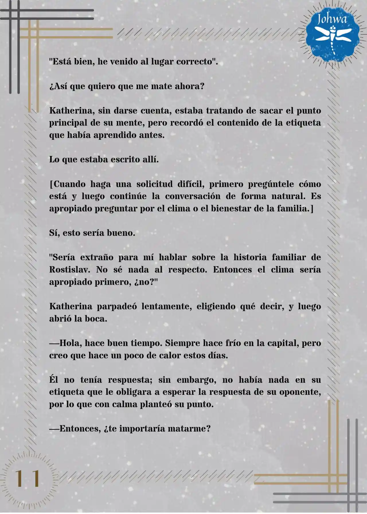 Mátame, Por Favor (Novela) - Capítulo 7 - Página 13 - LectorTMOo