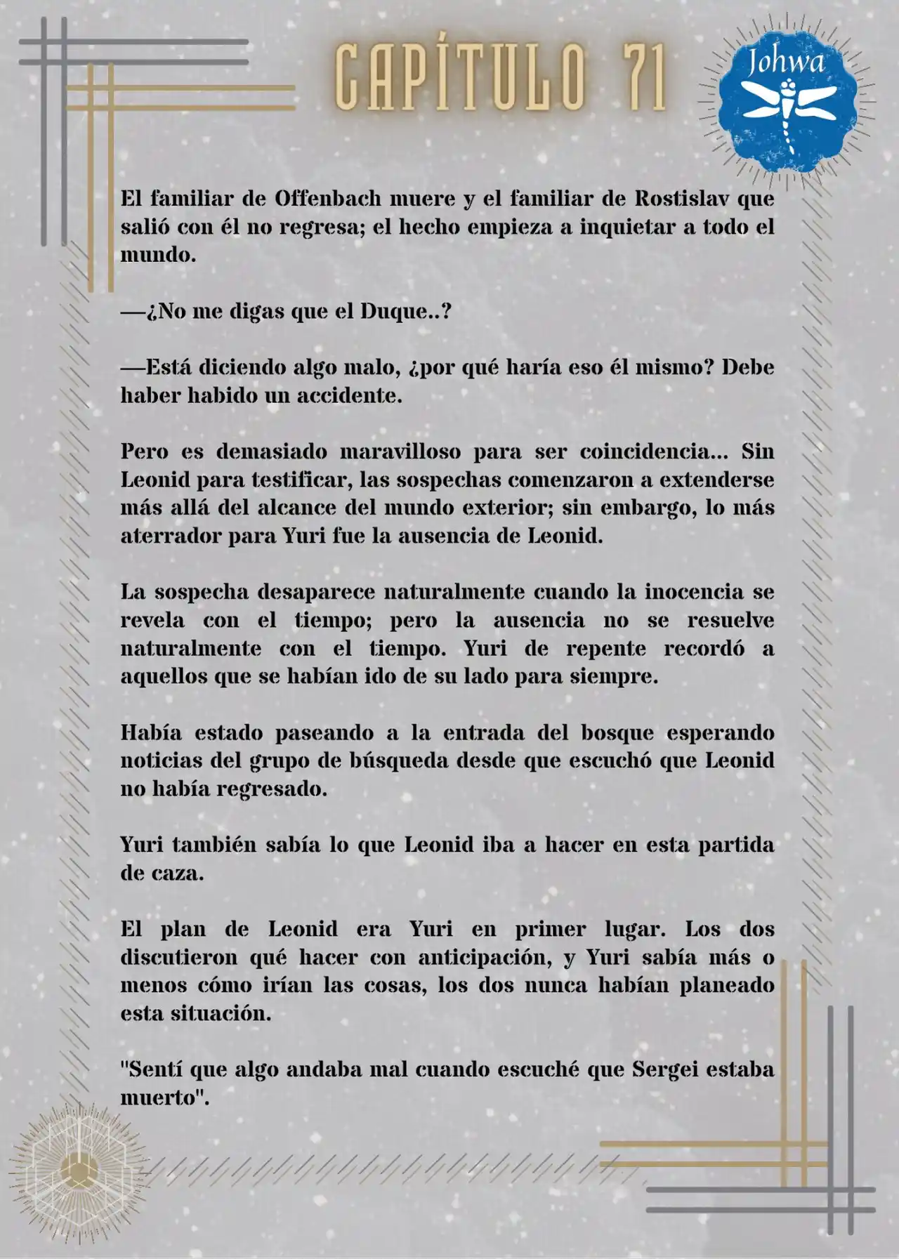 Mátame, Por Favor (Novela) - Capítulo 71 - Página 3 - LectorTMOo