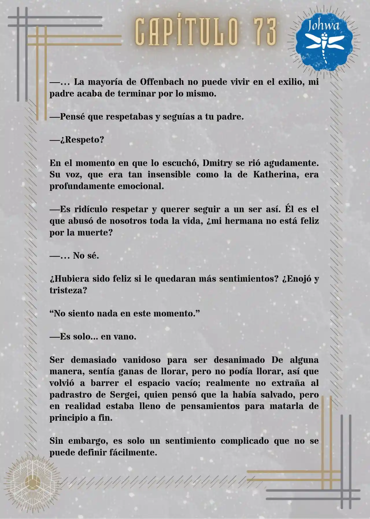 Mátame, Por Favor (Novela) - Capítulo 73 - Página 3 - LectorTMOo