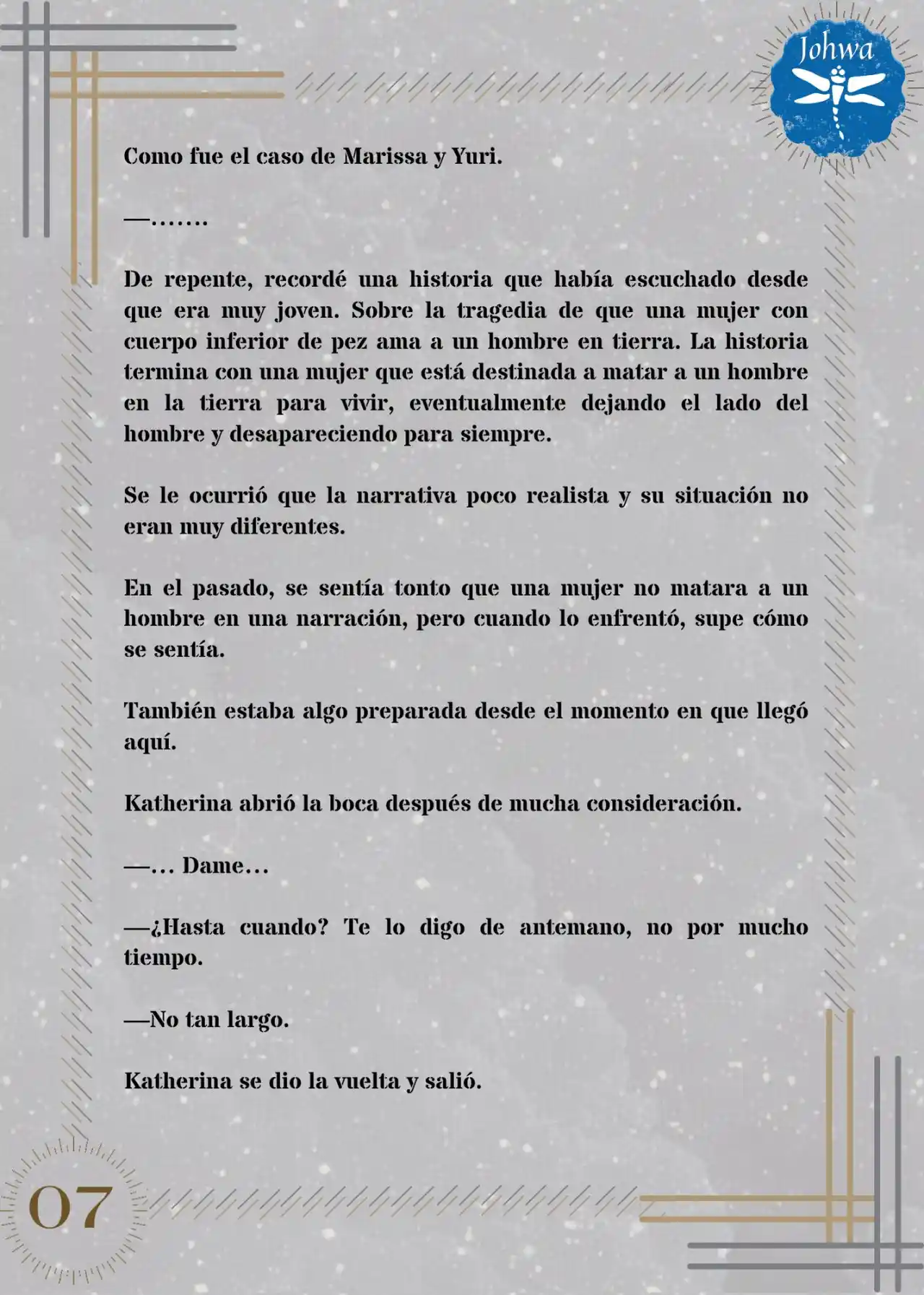 Mátame, Por Favor (Novela) - Capítulo 73 - Página 9 - LectorTMOo