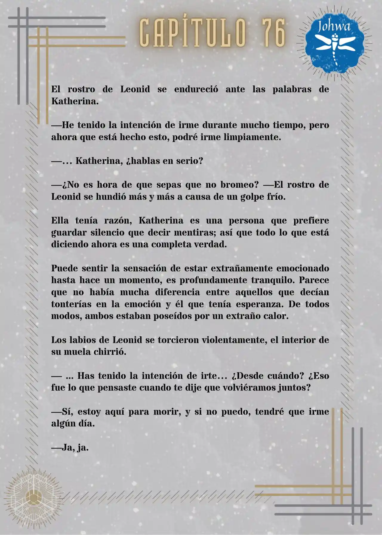 Mátame, Por Favor (Novela) - Capítulo 76 - Página 3 - LectorTMOo