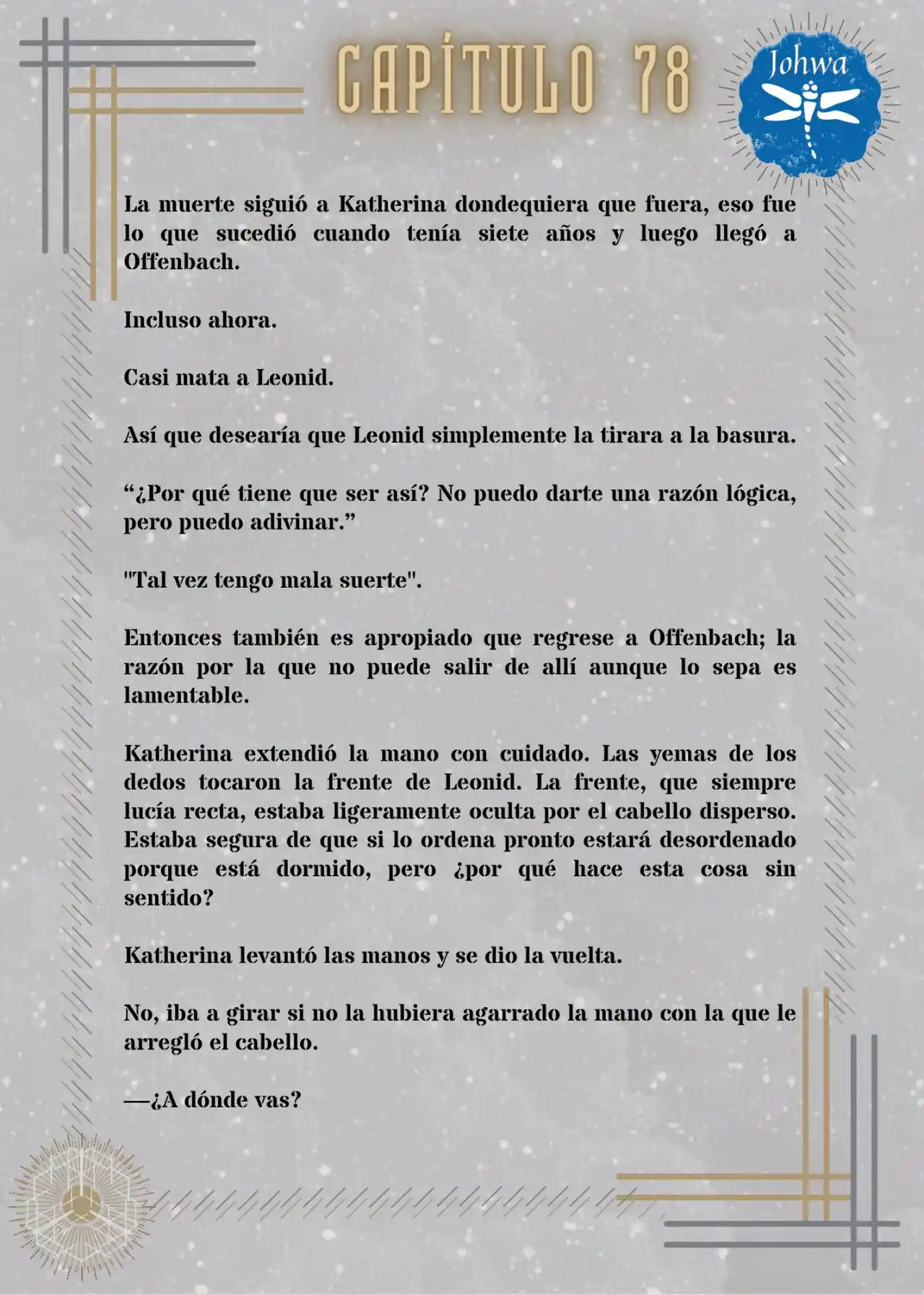 Mátame, Por Favor (Novela) - Capítulo 78 - Página 3 - LectorTMOo