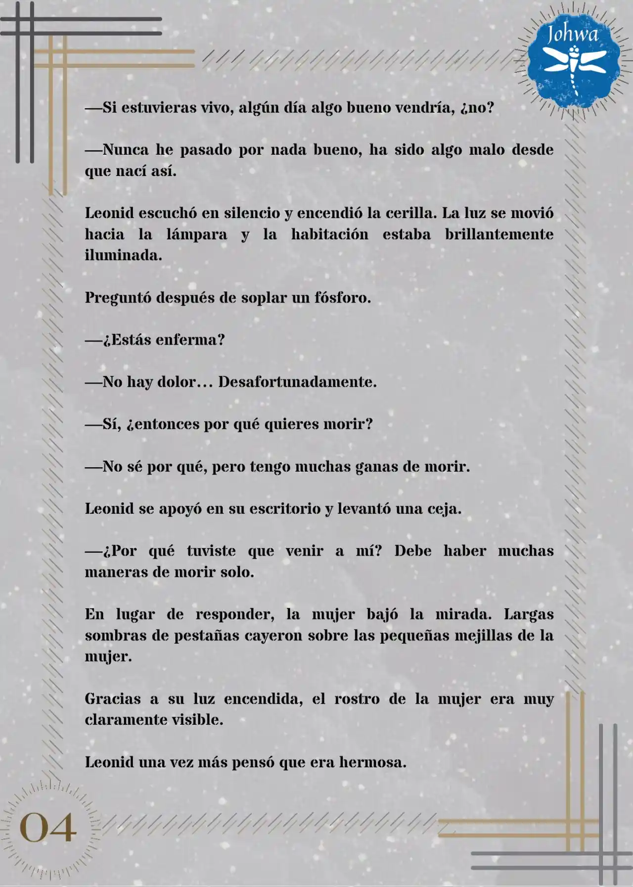 Mátame, Por Favor (Novela) - Capítulo 8 - Página 6 - LectorTMOo