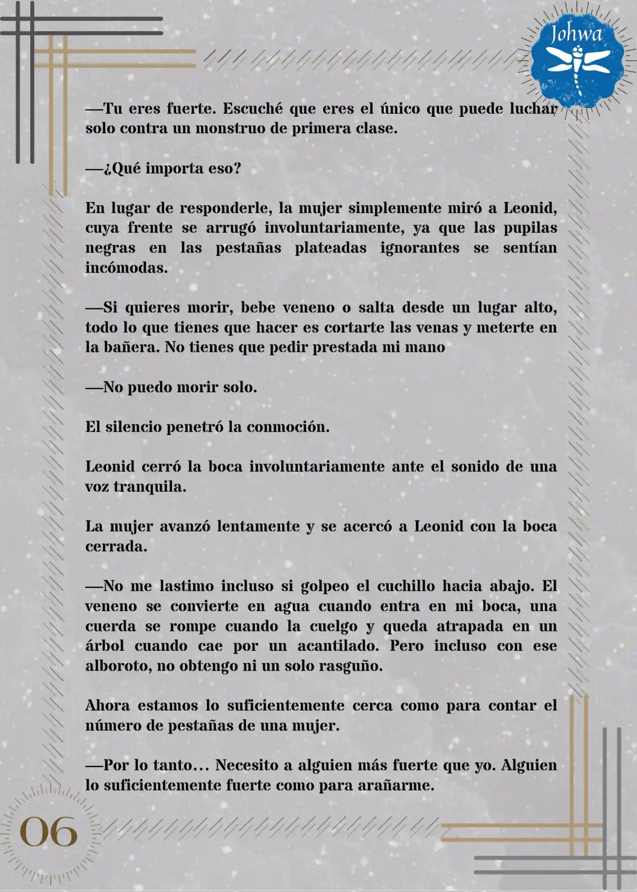 Mátame, Por Favor (Novela) - Capítulo 8 - Página 8 - LectorTMOo