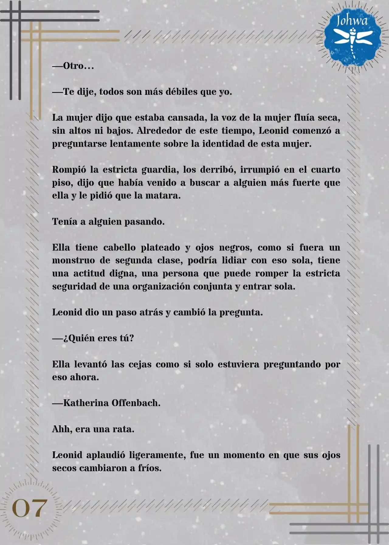 Mátame, Por Favor (Novela) - Capítulo 8 - Página 9 - LectorTMOo