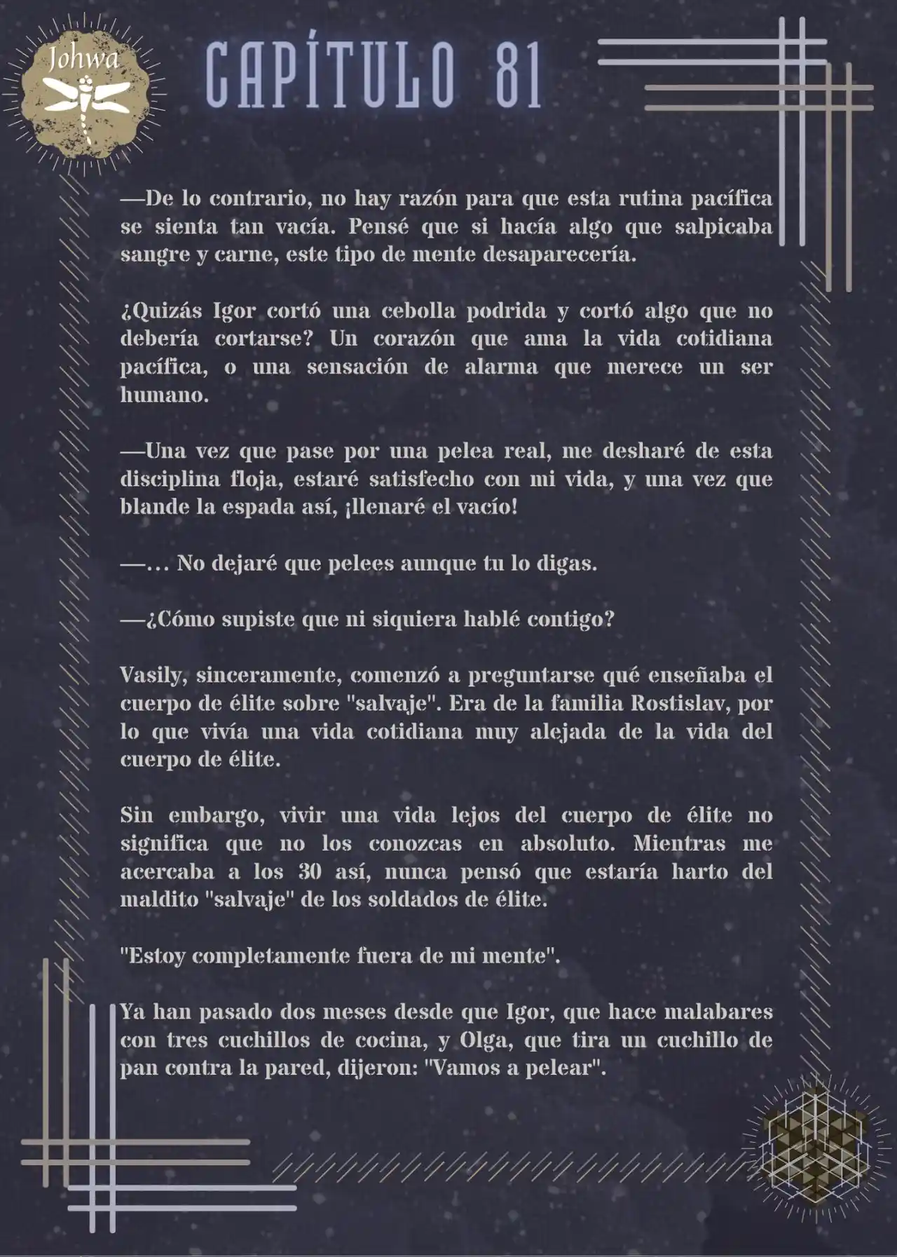 Mátame, Por Favor (Novela) - Capítulo 81 - Página 3 - LectorTMOo