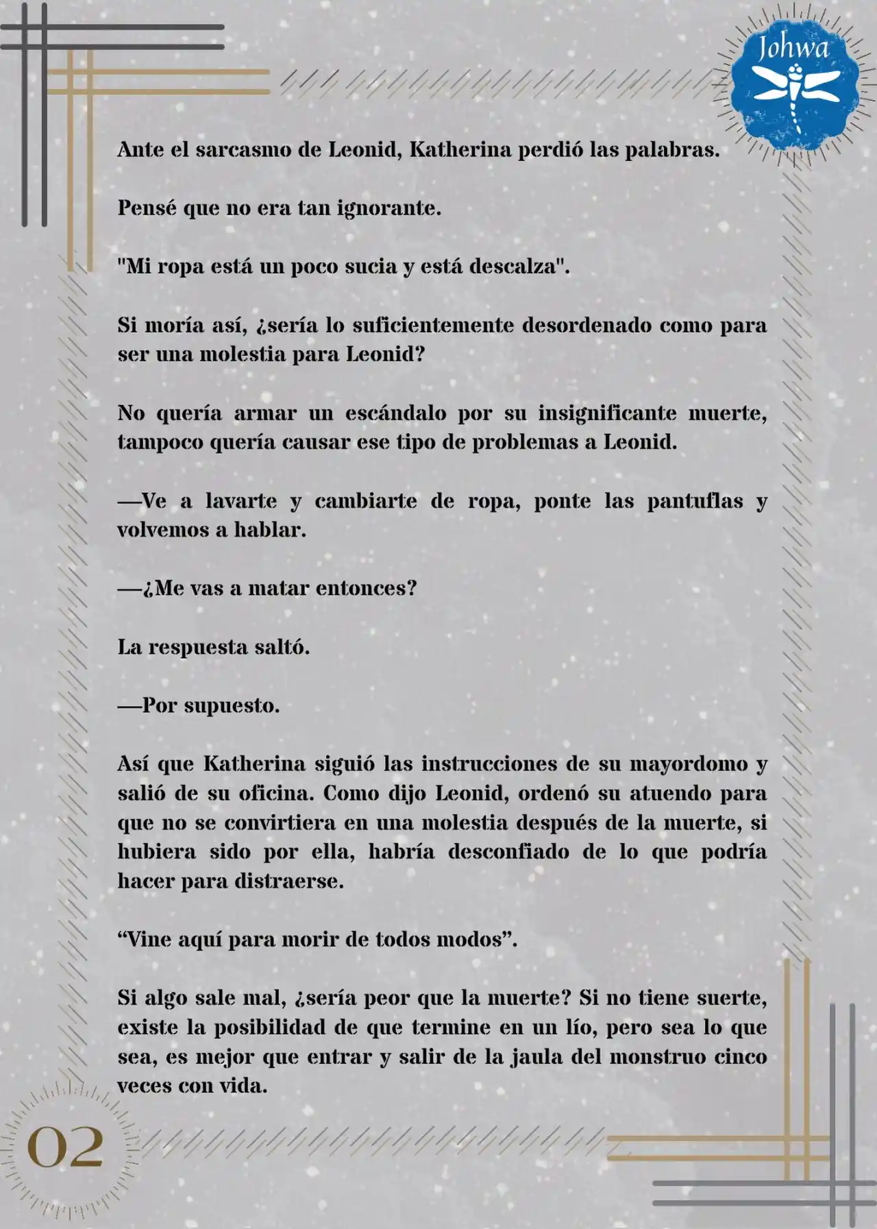 Mátame, Por Favor (Novela) - Capítulo 9 - Página 4 - LectorTMOo