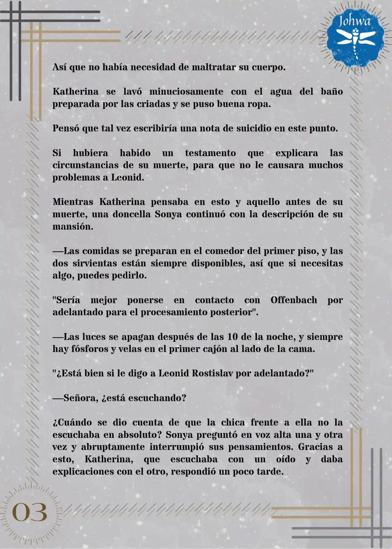 Mátame, Por Favor (Novela) - Capítulo 9 - Página 5 - LectorTMOo