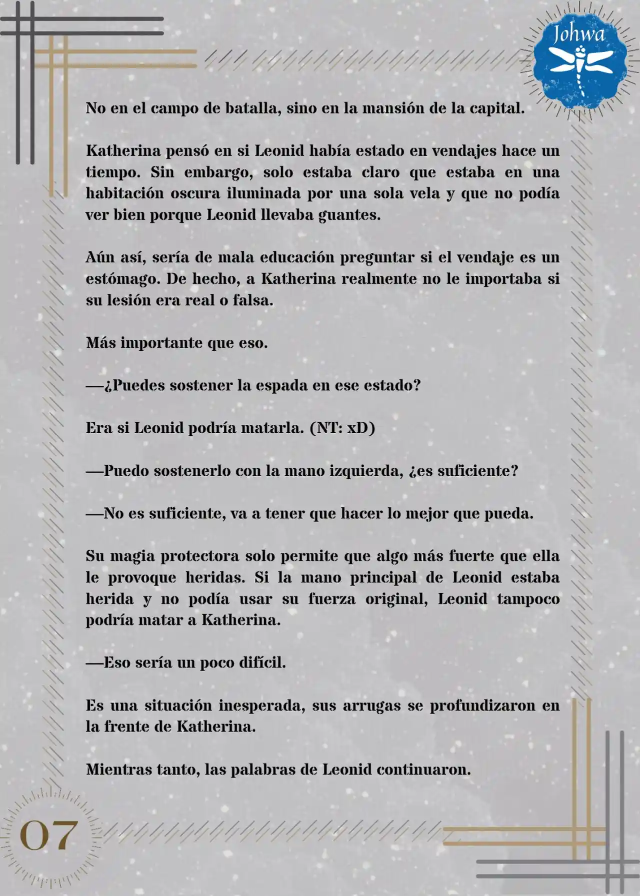 Mátame, Por Favor (Novela) - Capítulo 9 - Página 9 - LectorTMOo