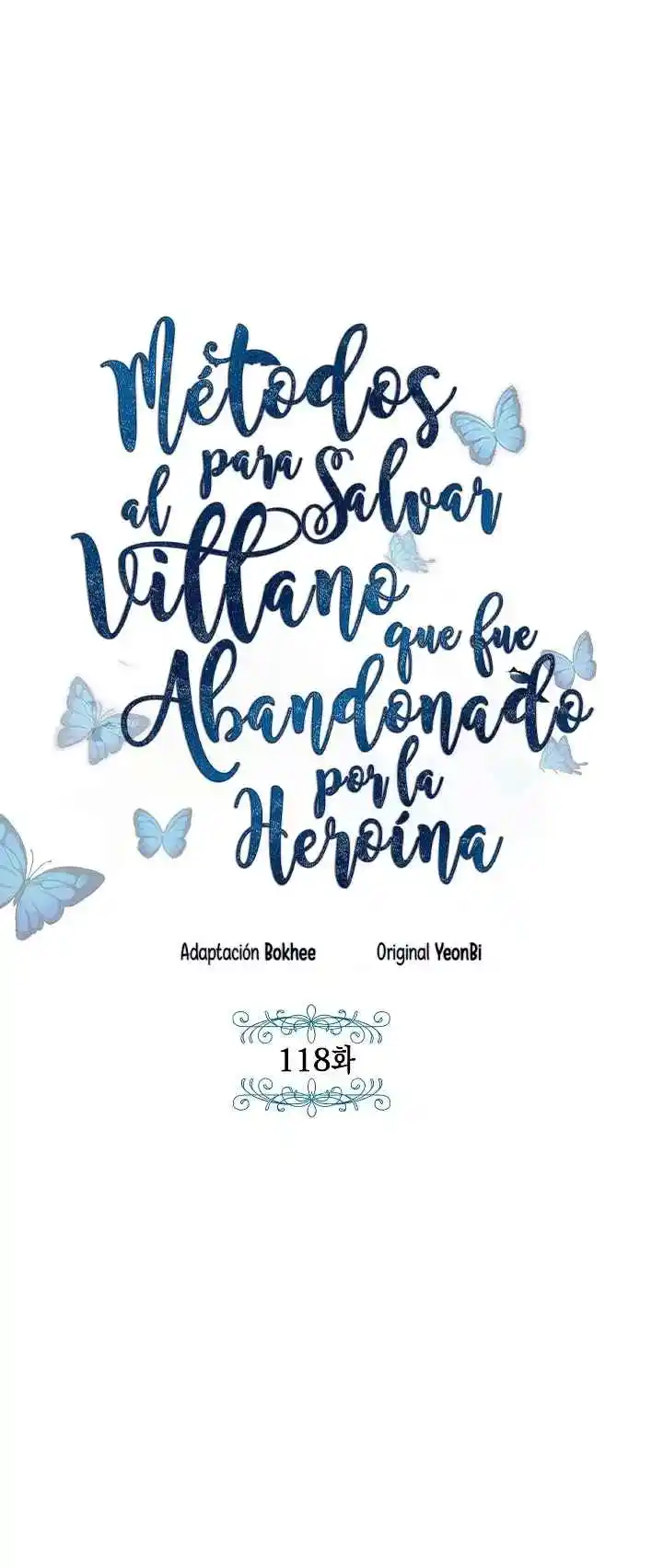 MÉTODOS PARA SALVAR AL VILLANO ABANDONADO - Capítulo 118 - Página 7 - LectorTMOo