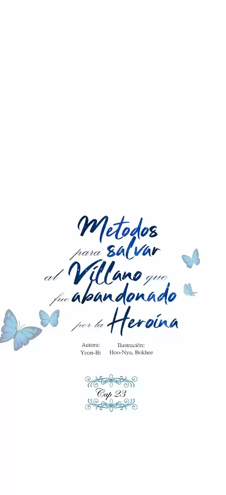MÉTODOS PARA SALVAR AL VILLANO ABANDONADO - Capítulo 23 - Página 6 - LectorTMOo