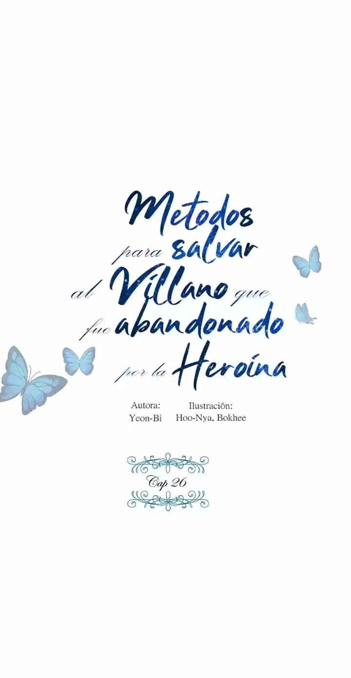 MÉTODOS PARA SALVAR AL VILLANO ABANDONADO - Capítulo 26 - Página 6 - LectorTMOo