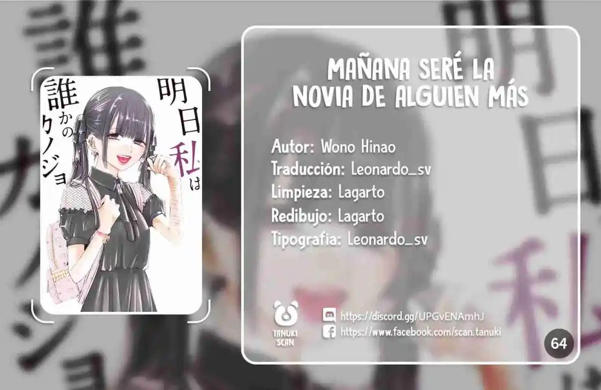 Mañana Seré La Novia De Alguien - Capítulo 64 - Página 1 - LectorTMOo