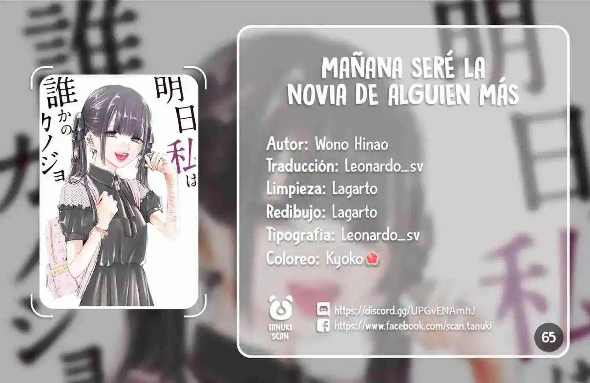 Mañana Seré La Novia De Alguien - Capítulo 65 - Página 1 - LectorTMOo