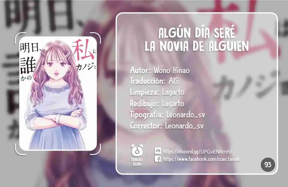 Mañana Seré La Novia De Alguien - Capítulo 93 - Página 1 - LectorTMOo