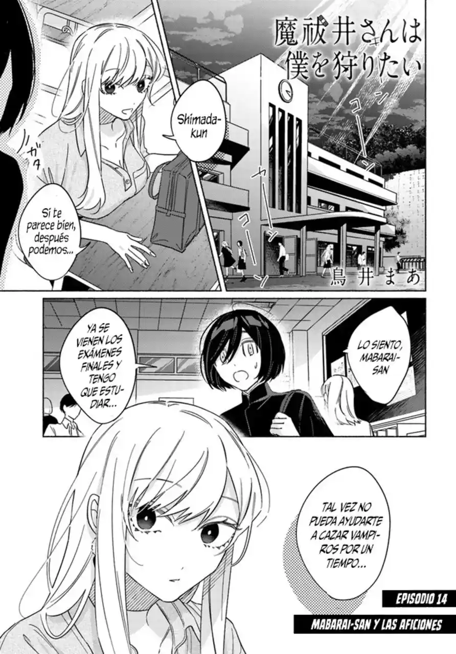 ¡Mabarai-san Me Quiere Cazar! - Capítulo 14 - Página 3 - LectorTMOo