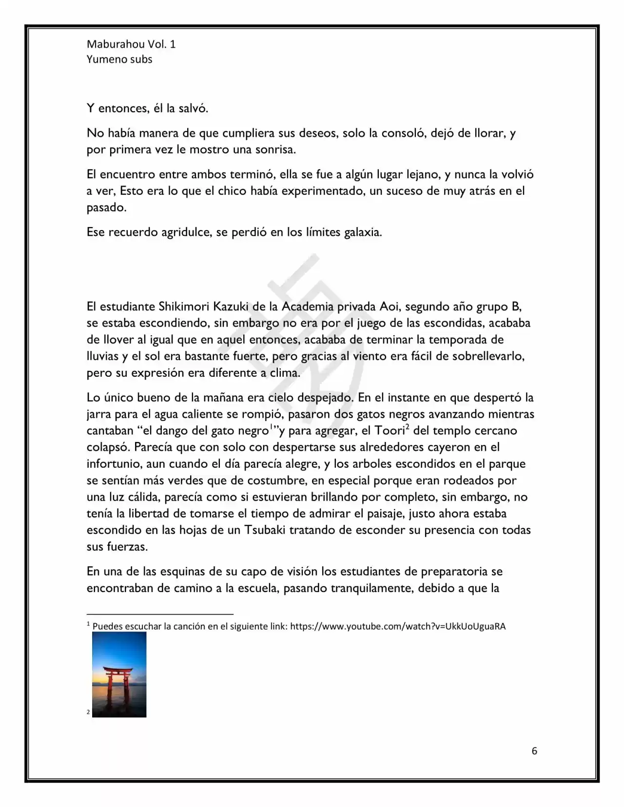 Maburaho (Novela) - Capítulo 1 - Página 7 - LectorTMOo